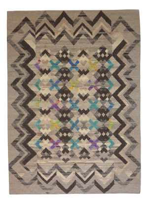 Design Kelim Melos Rug by Carpetiers