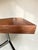 Brown Large Vintage Executive Desk in Walnut and Chrome in the style of Florence Knoll, 1970s For Sale - Image 8 of 12