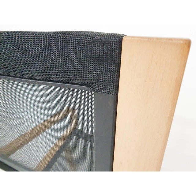 Laminated Beech and Gauze Lounge Chair For Sale - Image 6 of 13