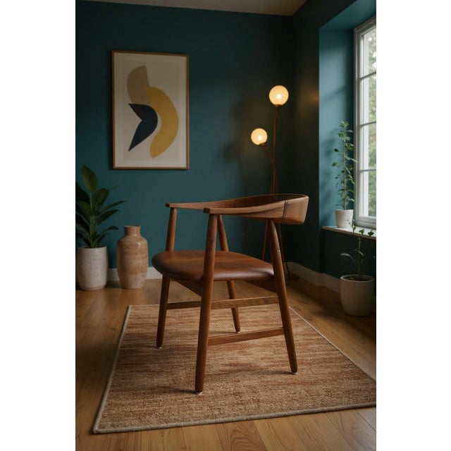 Vintage Armchair in Teak and Leather from Farstrup Møbler, 1960s For Sale - Image 10 of 18