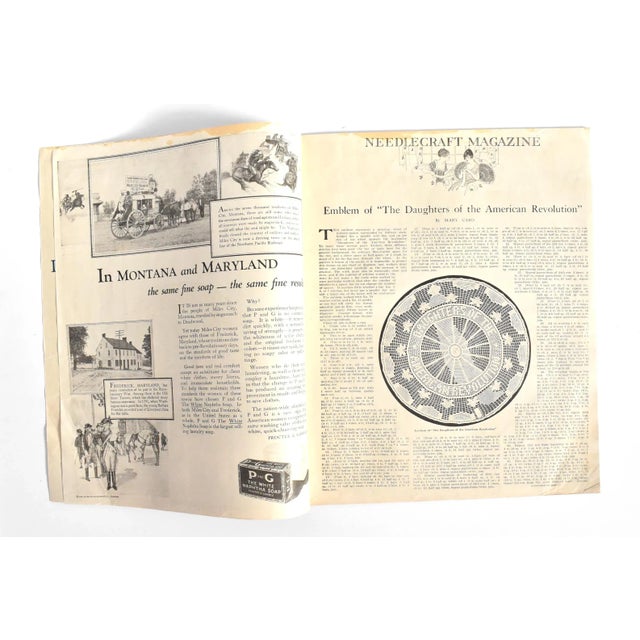 Antique 1920s Art Deco Fashion Magazine For Sale - Image 4 of 10