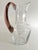 Contemporary Vintage Orrefors Sweden Glass Pitcher With Pink Handle For Sale - Image 3 of 10