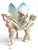 1950's Lenwile Ardalt Porcelain 3 Cherub Floral Planter Vase For Sale - Image 14 of 16