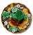 Set of 6 Antique Victorian Wedgwood Vine & Strawberry Majolica Plates With Wall Hanger Brackets Late 19th Century For Sale - Image 9 of 18