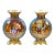 19th Century French Hand Painted / Decorated Porcelain Vases For Sale