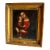 Mother and Child 18 Century Painting on Copper For Sale