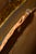 Vintage Large Ornate Wavy Scrolled Edge Gold Wall / Mantel Mirror For Sale - Image 15 of 15