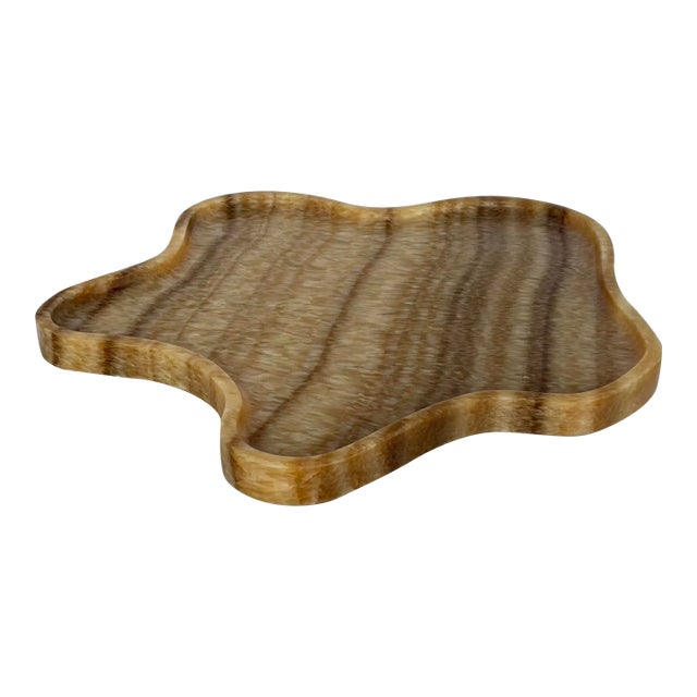 Revelation Modern Large Onyx Splat Tray For Sale