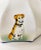 Shabby Chic Vintage Milk Glass Animal Pendant For Sale - Image 3 of 8