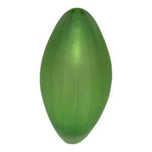 Laura de Santillana, Vintage Hand Blown Faceted Fruit Form Murano Glass Sculpture Vase for Arcade, 2001