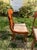 Traditional Set of 6 Mid 20th Century Regency Solid Cherry Dining Chairs Attributed to Henkel Harris For Sale - Image 3 of 10