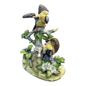 1980s the Goldfinches Figurine by Andrea