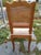 Mid 20th Century Pair Vintage Country French Provincial Cane Back Wood Side Chairs Cabriole Legs For Sale - Image 5 of 12