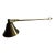 Vintage Brass Bell-Shaped Candle Snuffer For Sale