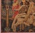 Stencil Tapestry with Gothic Falconry Scene, 19th Century For Sale - Image 3 of 12