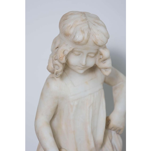 Alabaster 19th Century Italian Sculpture For Sale - Image 8 of 13