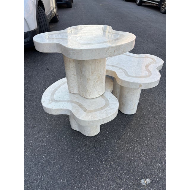 1990s Nesting Tables/ Coffee Table For Sale In Philadelphia - Image 6 of 12