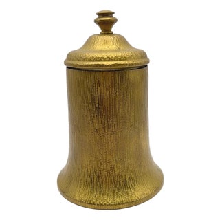 Early 1900s Bradley & Hubbard Brass Humidor For Sale