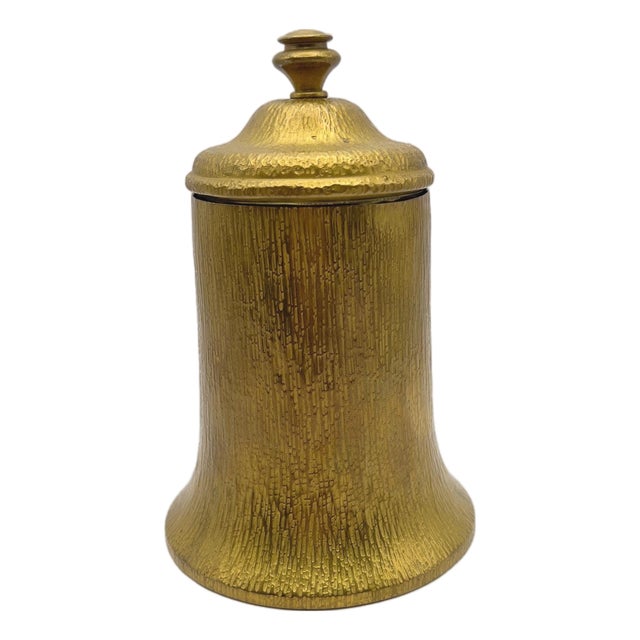 Early 1900s Bradley & Hubbard Brass Humidor For Sale