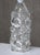 Glass Bubble Glass Table Lamp with Silk Shade by Josef Schott for Smålandshyttan, Sweden, 1960s For Sale - Image 7 of 13