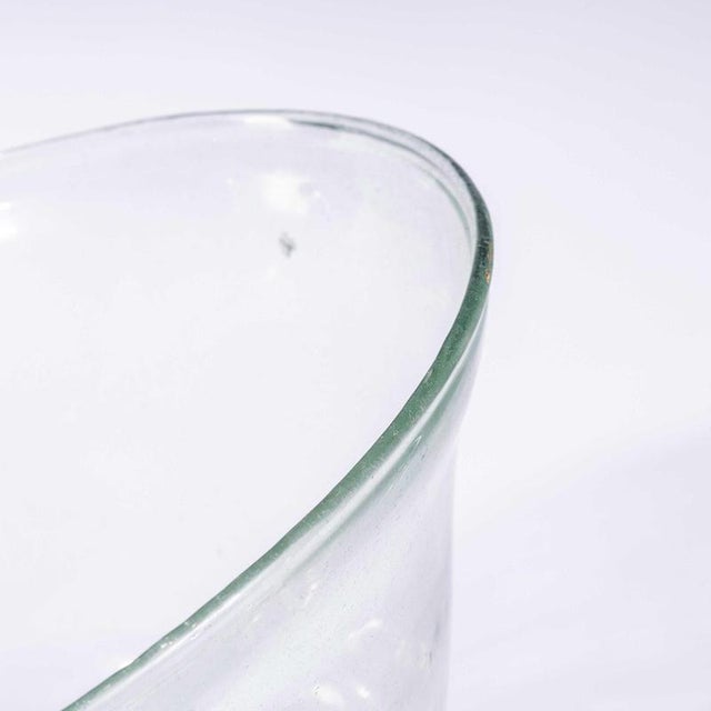 Glass Antique French Mouth Blown Glass Cloche, 1800s For Sale - Image 7 of 8