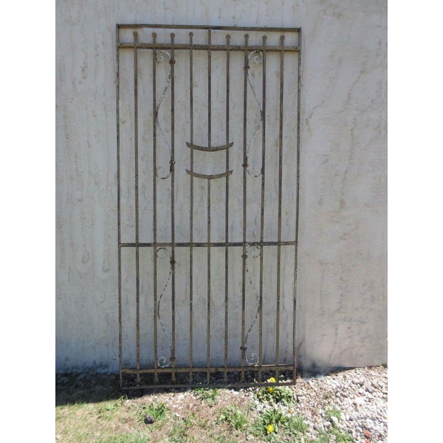 Wonderful piece of architecture. Heavy and sturdy. The piece does show signs of normal, age-related wear including rust,...