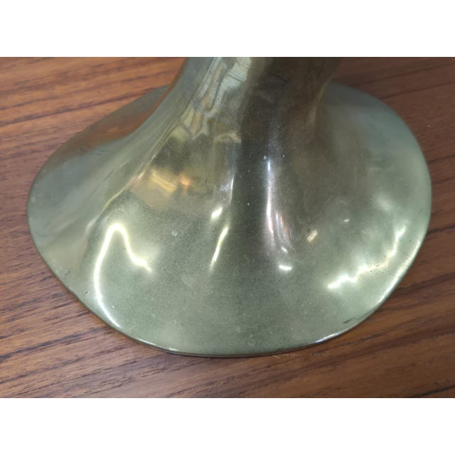 Brass Abstract Brass Sculpture by Daisey Nasser For Sale - Image 8 of 9