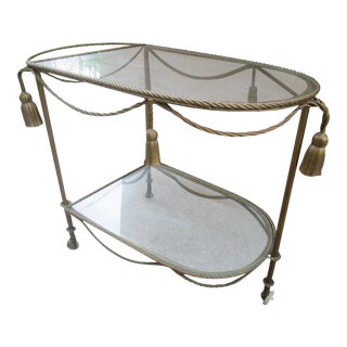 Vintage Italian Bar Cart For Sale