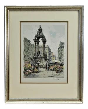 Hans Figura, Flowers Market