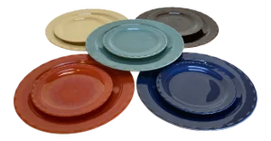 1950s Coronado Pottery Plates - Set of 10