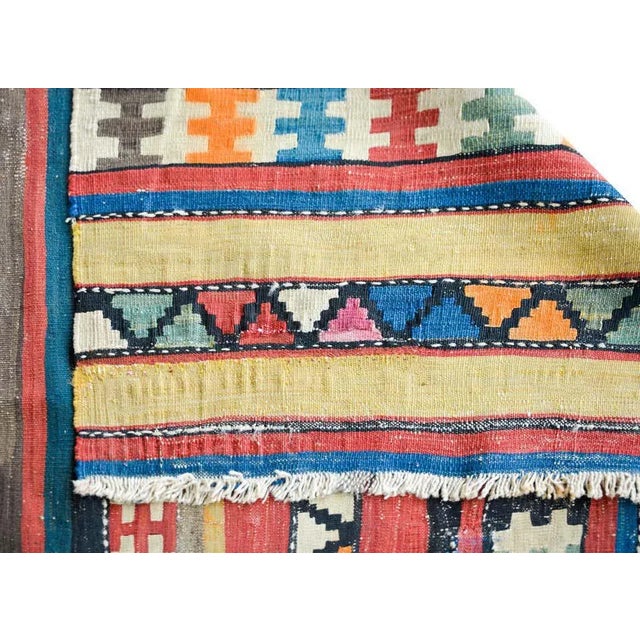 Early 20th Century Shahsevan Kilim Runner For Sale - Image 11 of 13