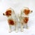 Late 19th Century Large 19th-Century English Staffordshire Standing Collie Dogs With Glass Eyes - A Pair For Sale - Image 5 of 14