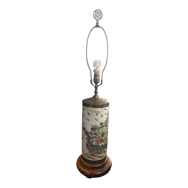 Antique Japanese Lamp Circa 1875 For Sale