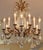 1950s 1950's Hollywood Regency French Style Brass & Crystal 12 Light Chandelier For Sale - Image 5 of 14