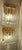 Vintage Wall Lamps with Gold-Plated Brass Brackets and Crystal Glass Drop Pendants, 1970s, Set of 2 For Sale - Image 9 of 9