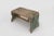 Industrial Green Wooden Stool, France, 1900s For Sale - Image 10 of 12