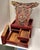 Wood 1900s Antique Chinese Carved, Lacquered and Gilded Book Stand or Vanity With Storage Box - For Sale - Image 7 of 8