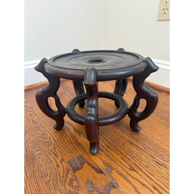 Vintage Mid-20th Century Large Chinese Ceramic Fish Bowl Planter For Sale - Image 15 of 15