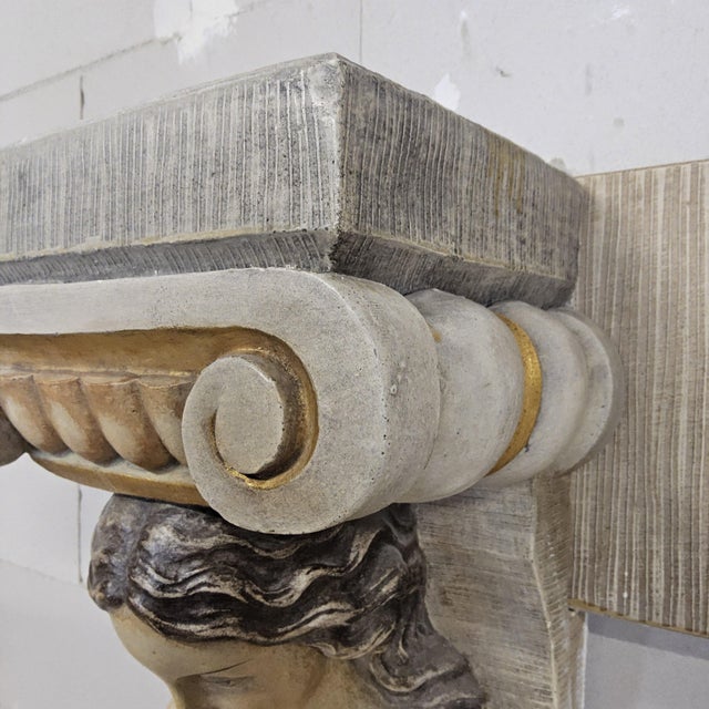 Neoclassical Gipsen Fireplace Mantel, 1890s, Set of 3 For Sale - Image 14 of 18