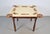 Game Table in Walnut and Leather from Valenti, Spain, 1970s For Sale - Image 6 of 18