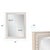 Plastic Beaded Vanity Mirror - Natural For Sale - Image 7 of 10