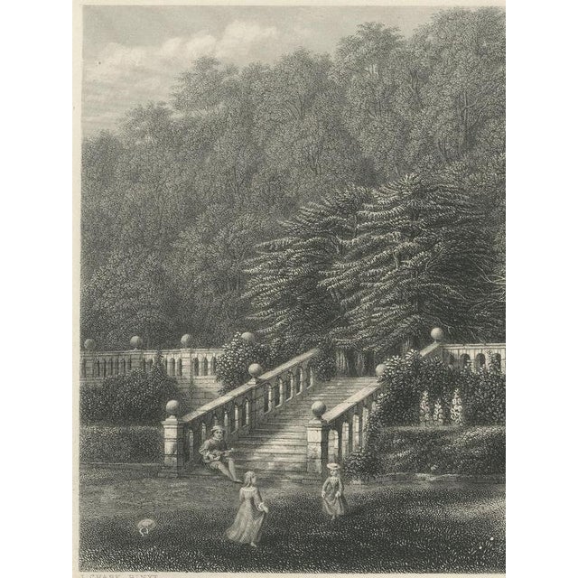 After J. Chase, Terrace, Haddon Hall, Derbyshire, 1876, Engraving For Sale - Image 4 of 9