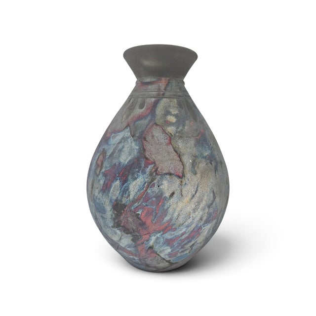 1998 Robert Graydon Signed American Studio Pottery Vase 11.5" For Sale - Image 13 of 16