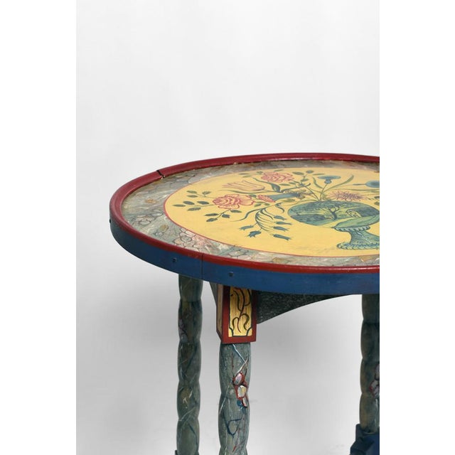 Round Pedestal Table, 1960s For Sale - Image 4 of 5
