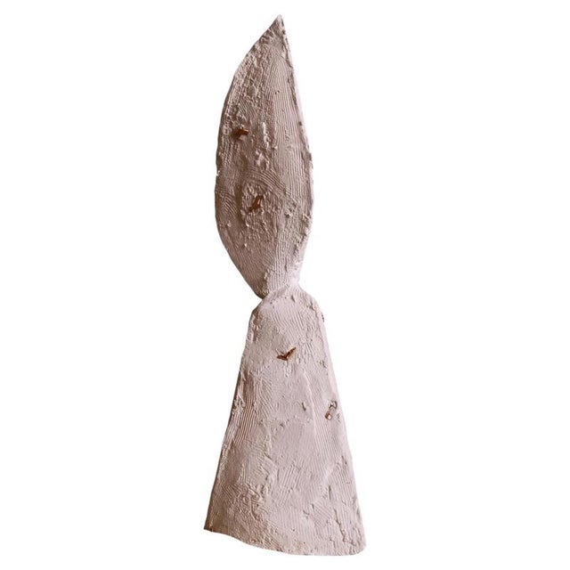 Not Yet Made - Made To Order Talisman Sculpture #3 in Sandy Stoneware with Bronze Inlays by Margaux Leycuras For Sale - Image 5 of 5