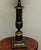 Vintage Black Lacquer Chinoiserie Table Lamp With Hand-Painted Gilt Decoration & Shade For Sale - Image 10 of 10