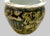 Mid 20th Century Hand Painted Black and Gold Chinese Fishbowl Planter - 12" Wide For Sale - Image 12 of 12