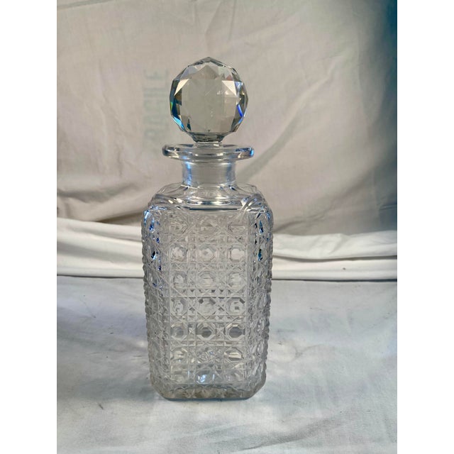 Late 19th Century Antique, English, Hobnail, Decanter For Sale - Image 5 of 10