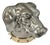 Antique Figural Dog Head Tobacco / Cigarette Box ~ Circa Late 19th Century For Sale