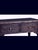 Antique Stately Primitive Mexican-Style Secretarial Writing Table - Carved Solid Wood Desk With Historied Weathering For Sale - Image 4 of 8